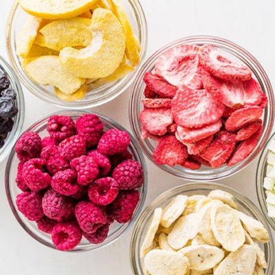 Frozen and dried fruits
