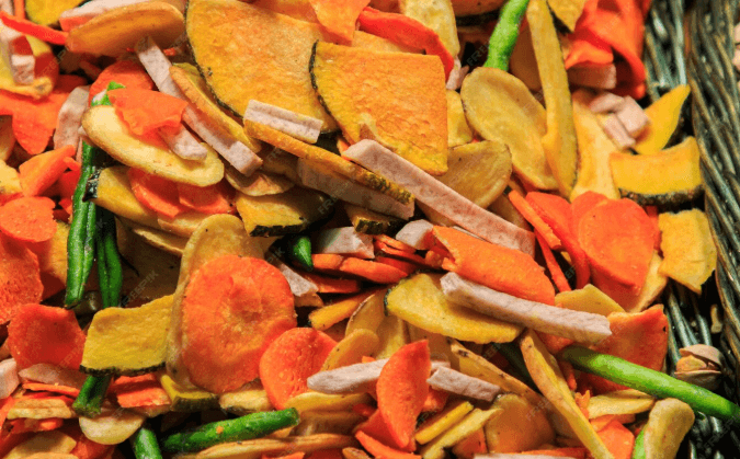 dried vegetable