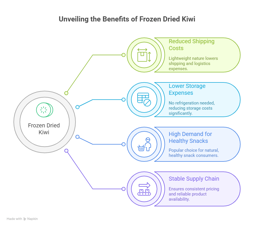 Frozen Dried Kiwi Wholesale and Business Benefits