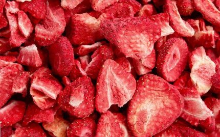 Frozen Dried Strawberries