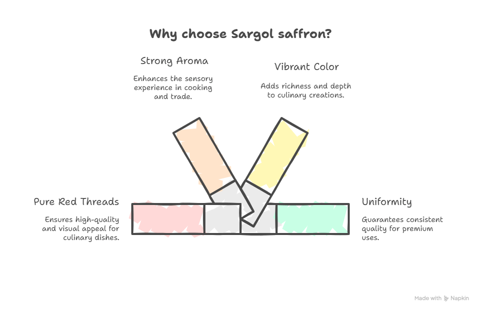 choose Sargol saffron for export