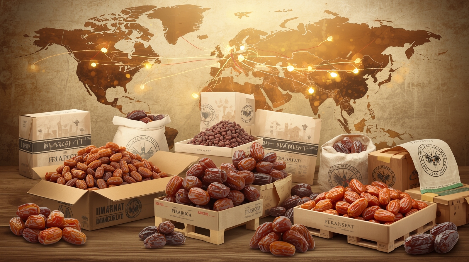Leading Export Markets for Iranian Dates