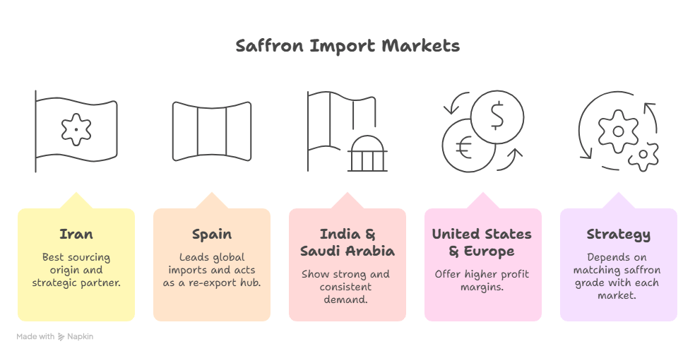 Top 10 Countries Importing the Most Saffron in 2026