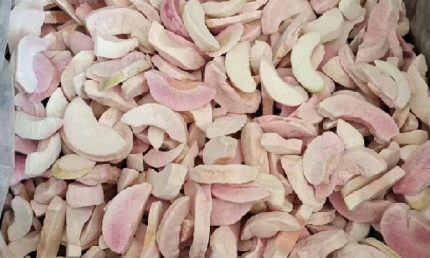 Frozen Dried peach